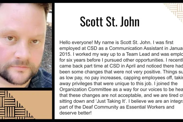 Scott St. John OC bio